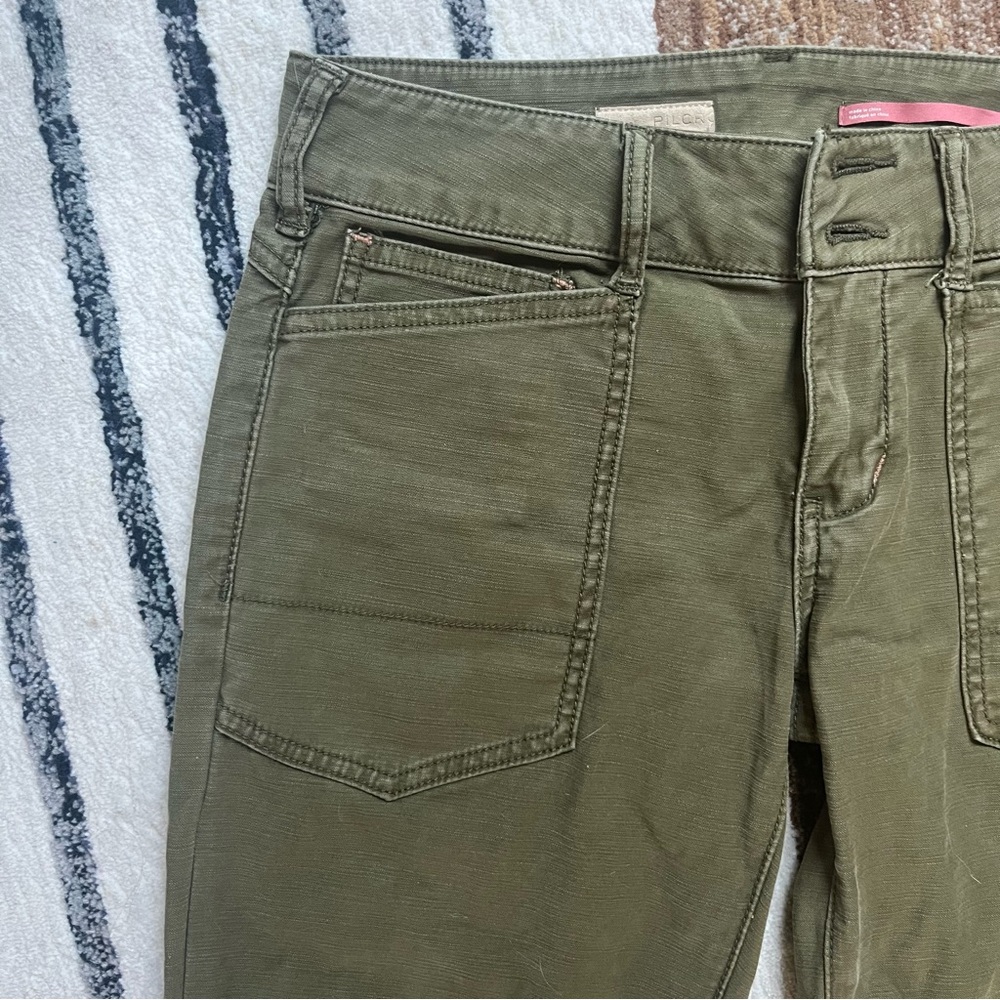 Pilcro Olive / Army Green Pilcro The Wanderer Pants - Picture 3 of 10